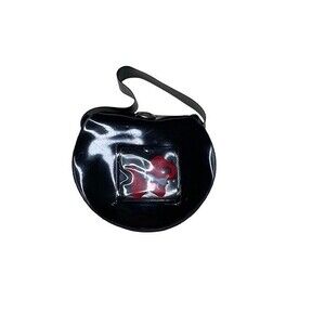 Unbranded Doll Pleather Scottie Dog Black Snap Purse